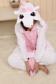 Roze Eenhoorn Onesie