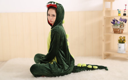 Groene Draak Onesie