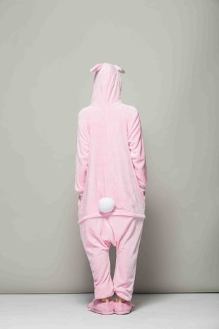 Konijn Onesie Roze