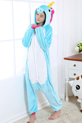 Eenhoorn 2.0 Onesie Blauw