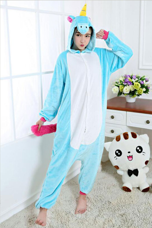 Eenhoorn 2.0 Onesie Blauw