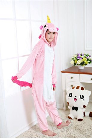 Eenhoorn 2.0 Onesie Roze