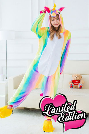 Eenhoorn Onesie Regenboog