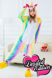 Eenhoorn Onesie Regenboog Eenhoorn Onesie Regenboog