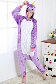 Paarse Eenhoorn Onesie} Paarse Eenhoorn Onesie